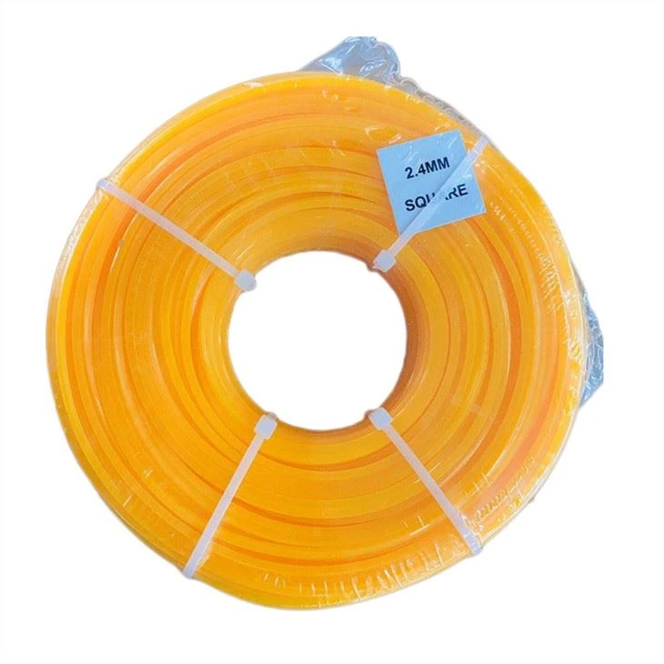 Alat ganti pemotong berus 100% Nilon PA6 Line Trimmer Line 1.0-4.0mm Grass Cutting Nylon Line For Electric Grass Trimmer